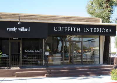 Black Commercial Awnings Griffith Interiors